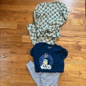 Gap x Star Wars Pajama Set with Striped Pants